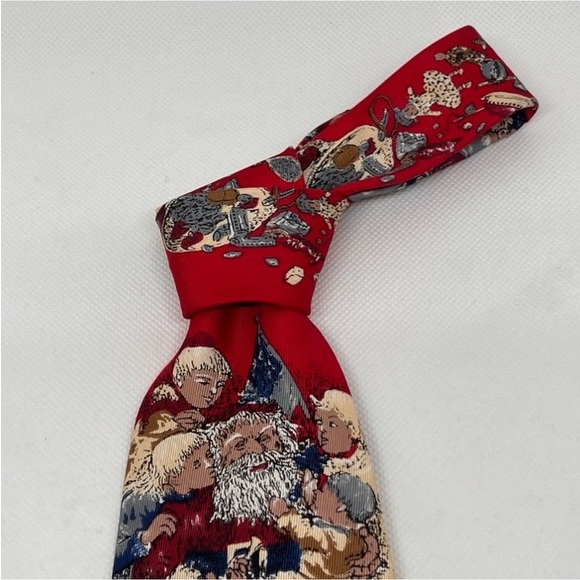 EUC Vintage Wembley Christmas Motif Tie - Picture 5 of 8
